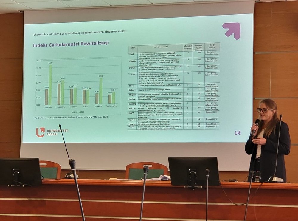 Osoba wygłaszająca prezentację